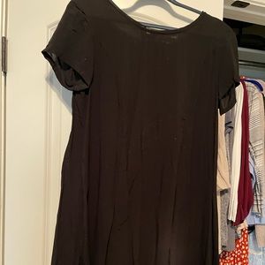 Black tunic dress or top